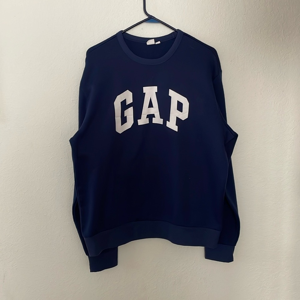 Navy Blue Gap crewneck sweatshirt
